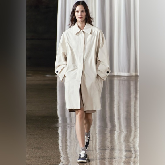 ZARA COAT , POCKET TRENCH ZW COLLECTION. SIZE M -L - Picture 7 of 15